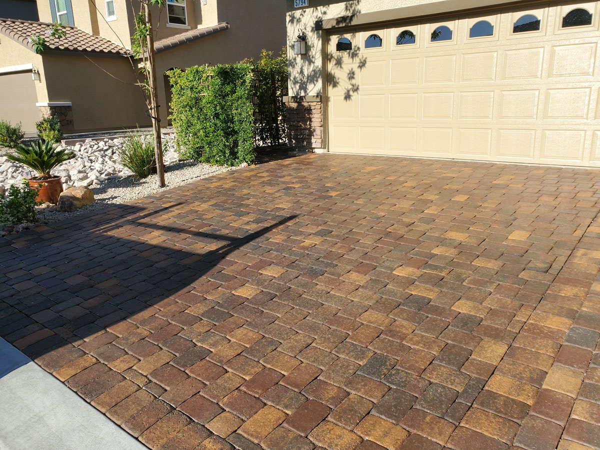 Your House paver sealing project in Las Vegas