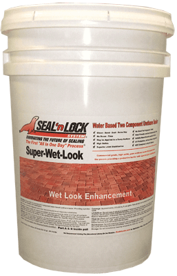 Super Wet Look paver sealer